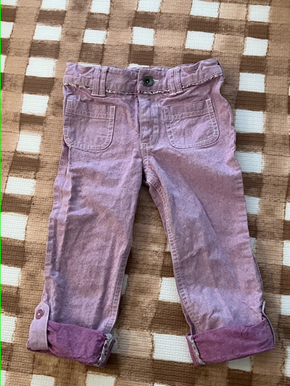 Roots Kids Purple Pants